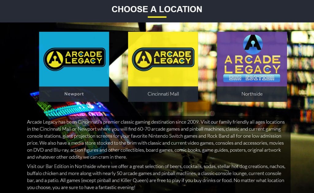 Arcade Legacy